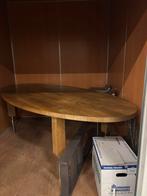 Pilat&Pilat Jelle houten ovalen eettafel, Huis en Inrichting, Tafels | Eettafels, 100 tot 150 cm, Eikenhout, 200 cm of meer, Ophalen of Verzenden