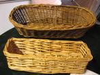 Manden, Huis en Inrichting, Woonaccessoires | Schalen en Manden, Gebruikt, Mand, Ophalen of Verzenden, Riet