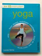 15 minuten / Yoga + DVD, Louise Grime, Overige sporten, Zo goed als nieuw, Verzenden