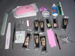 Complete set gelnagels incl lamp. Nieuw, Ophalen of Verzenden, Nieuw, Handen en Nagels, Toebehoren