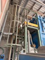 Gevelladder met kooi noodladder kooiladder 330cm, Ophalen, Gebruikt, Ladder, 2 tot 4 meter