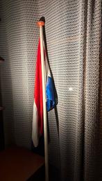Nl vlag met stok vintage, Ophalen of Verzenden, Zo goed als nieuw