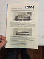 Piko modeltrein folder voor winkelier, Hobby en Vrije tijd, Modeltreinen | H0, Ophalen of Verzenden, Gelijkstroom, Wagon, Piko