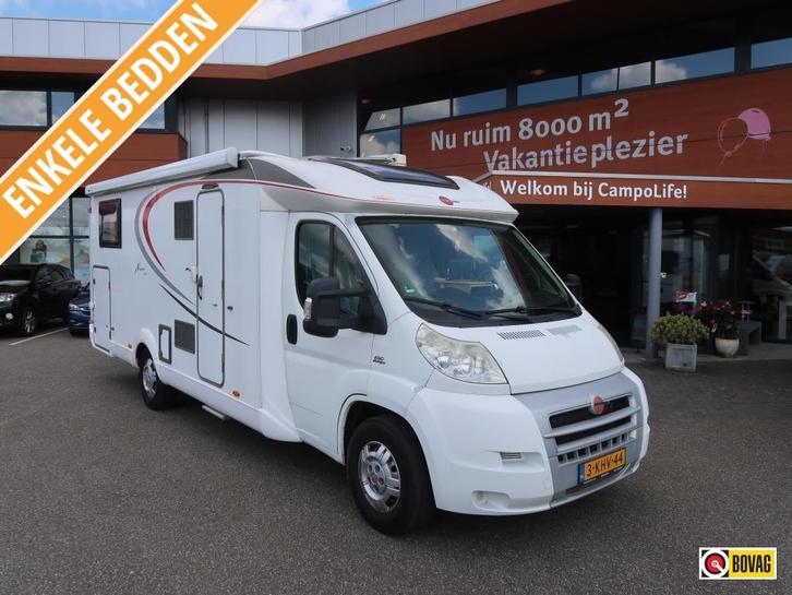 Bürstner Nexxo T 728 ENKELE BEDDEN, Caravans en Kamperen, Campers, tot en met 3, Half-integraal, Bürstner, Diesel, Handgeschakeld