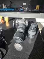 Canon EOS Digital Rebel + Objectieven & Accu's, Ophalen of Verzenden, Gebruikt, Spiegelreflex, Canon