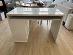 Bureau wit hoogglans, Huis en Inrichting, Bureaus, Zo goed als nieuw, Ophalen, Bureau