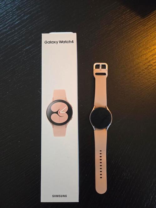 Samsung galaxy watch 4 40 mm, Sieraden, Tassen en Uiterlijk, Smartwatches, Zo goed als nieuw, Android, Roze, Afstand, Traptreden