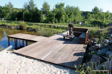 Duurzame hardhouten scheepsplanken topkwaliteit Azob hout beschikbaar voor biedingen