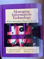 Managing Information Technology - 2nd Edition, Boeken, Ophalen of Verzenden, Gelezen, Management