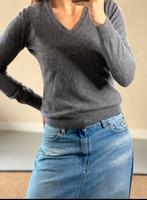 Repeat cashmere pull pullover maat 38/40, Kleding | Dames, Ophalen of Verzenden, Zo goed als nieuw, Grijs, Maat 38/40 (M)