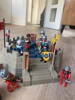 Playmobil kasteel compleet met ridders en paarden., Ophalen of Verzenden, Zo goed als nieuw, Complete set