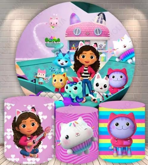 Nieuw thema gabby,s dollhouse, Hobby en Vrije tijd, Feestartikelen | Verhuur, Zo goed als nieuw, Ophalen