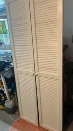 Te koop Louvre deuren wit, Doe-het-zelf en Verbouw, Deuren en Horren, Ophalen, Minder dan 80 cm, Binnendeur, Zo goed als nieuw