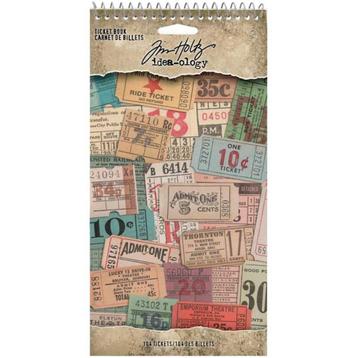Tim Holtz Idea-ology Ticket Book #94036 beschikbaar voor biedingen