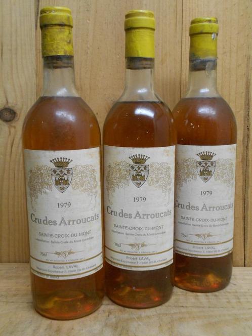 CRU DES ARROUCATS 1979, Sainte-Crtoix du Mont, zoet wit, Verzamelen, Wijnen, Zo goed als nieuw, Rode wijn, Frankrijk, Ophalen of Verzenden