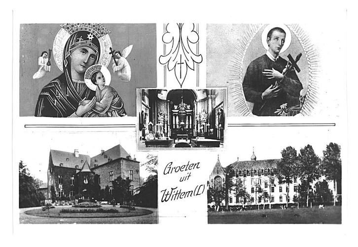 979041 Wittem Limburg Klooster _Nette oude kaart Niet gel, Verzamelen, Ansichtkaarten | Nederland, Ongelopen, Limburg, Ophalen of Verzenden