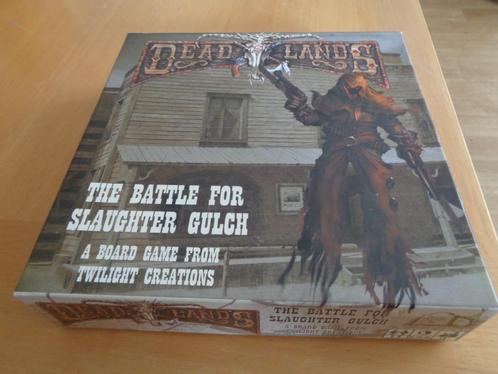 te koop aangeboden bordspel van deadlands, Hobby en Vrije tijd, Gezelschapsspellen | Bordspellen, Zo goed als nieuw, Vijf spelers of meer