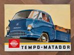 Tempo Matador Nederlandse brochure, Verzenden, Zo goed als nieuw, Overige merken