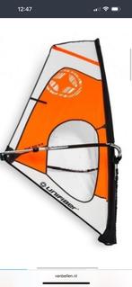 Unifiber windzeil evolution 5.0, Watersport en Boten, Windsurfen, 5 tot 7 m², Minder dan 250 cm, Ophalen of Verzenden, Zo goed als nieuw