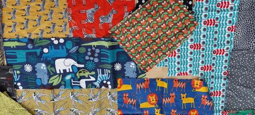 Restanten stof voor patchwork, Hobby en Vrije tijd, Stoffen en Lappen, Nieuw, Katoen, 30 tot 120 cm, 30 tot 200 cm, Overige kleuren