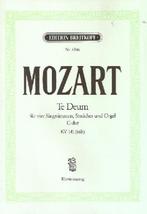 Mozart Te Deum KV141, Klassiek, Nieuw, Koor, Ophalen of Verzenden