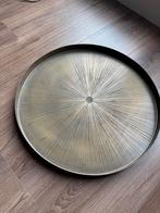 Gouden decoratie dienblad van PTMD, Ophalen, Nieuw, Rond, Metaal