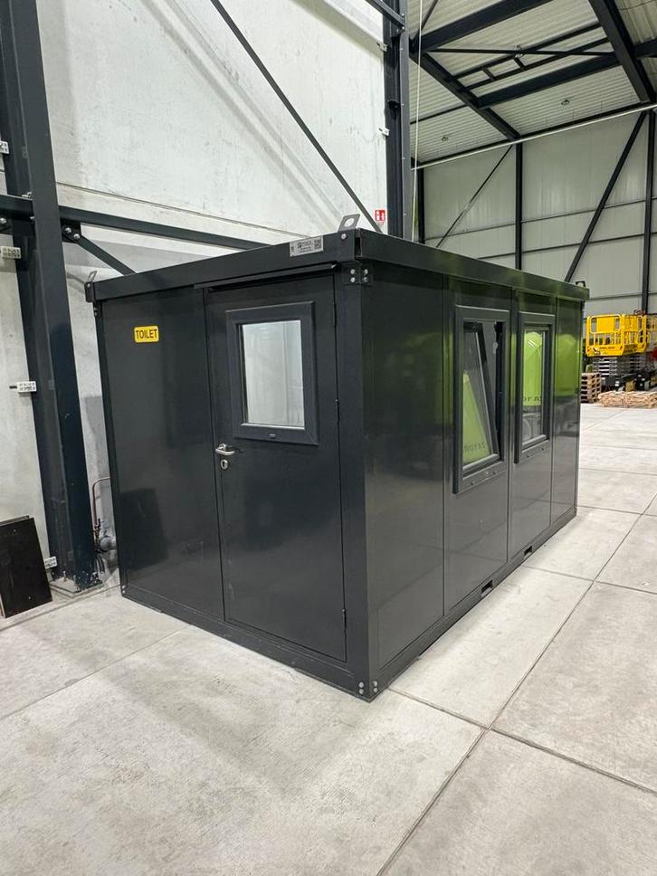 Toiletunit met dames- en herentoilet en wasbak, Doe-het-zelf en Verbouw, Sanitair, Toilet, Ophalen of Verzenden