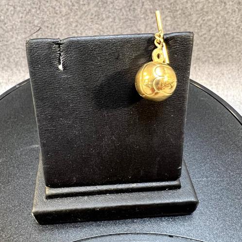 Gouden broche | 14K | 1,2gr | reverspeld | 377648, Sieraden, Tassen en Uiterlijk, Broches, Zo goed als nieuw, Goud, Goud, Minder dan 4 cm