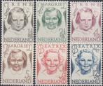 Nederland- 1946- Prinsessenzegels- NVPH-454 t/m NVPH-459 - P, Postzegels en Munten, Postzegels | Nederland, Verzenden, Na 1940