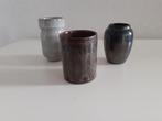 Drie vintage vaasjes, Ophalen of Verzenden