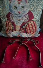 St.Amand, Salins, 2 bordendragers verzilverd met strik, Antiek en Kunst, Ophalen of Verzenden