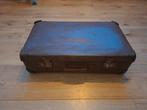 Vintage Koffer - Authentieke Reisgezel, Sieraden, Tassen en Uiterlijk, Koffers, Gebruikt, 50 tot 60 cm, Slot, Leer