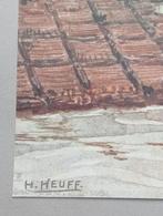 Herman Heuff prent 1932, Antiek en Kunst, Verzenden