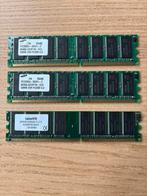 DDR400 256MB (3 stuks), Computers en Software, RAM geheugen, Ophalen of Verzenden