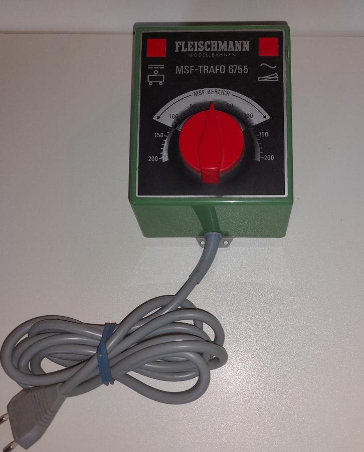 Fleischmann 6755 - Zware MSF transformator, Hobby en Vrije tijd, Modeltreinen | H0, Gebruikt, Transformator of Voeding, Gelijkstroom of Wisselstroom