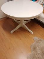 eettafel met 2 stoelen, Huis en Inrichting, Tafels | Eettafels, Ophalen, Gebruikt, 100 tot 150 cm, Rond