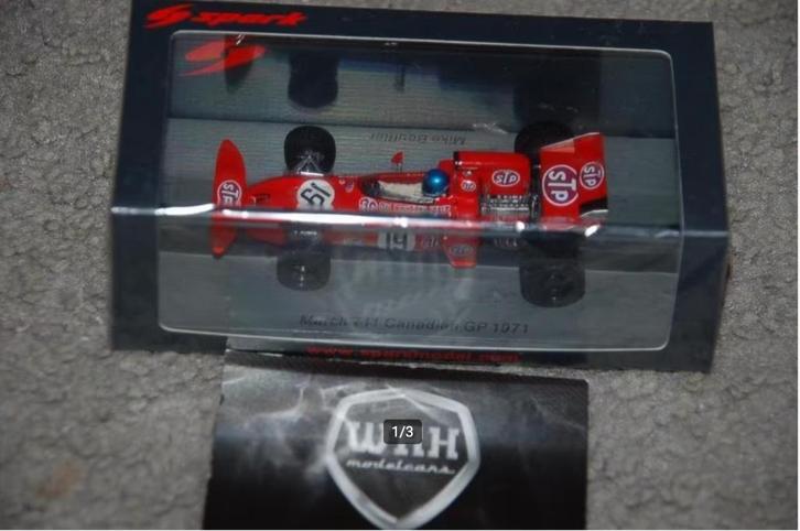 SALE !! 1:43 MARCH 711 BEUTTLER SPARK S7262 WRH, Hobby en Vrije tijd, Modelauto's | 1:43, Zo goed als nieuw, Auto, Overige merken