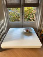 Jan des Bouvrie Salontafel Wit Vierkant 110x110, Ophalen, Gebruikt, Vierkant, Minder dan 50 cm