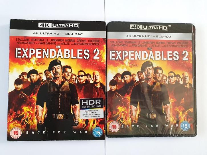 The Expendables 2 - 4K Ultra HD (2 disc, Nieuw in Seal), Cd's en Dvd's, Blu-ray, Nieuw in verpakking, Actie, Ophalen of Verzenden