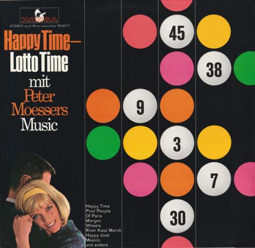 Peter Moesser Music - Happy Time Lotto Time LP, Cd's en Dvd's, Vinyl | Nederlandstalig, Levenslied of Smartlap, 12 inch, Verzenden