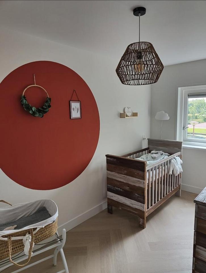 Complete Kinderkamer Set - Ledikant & Commode, Kinderen en Baby's, Kinderkamer | Commodes en Kasten, Gebruikt, 90 tot 105 cm, 100 cm of meer