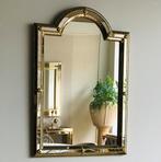 SALE Spaanse mozaïek trapezium spiegel vintage, Huis en Inrichting, Woonaccessoires | Spiegels, Ophalen of Verzenden