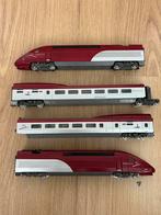 Mahano Thalys 4 delig, Hobby en Vrije tijd, Modeltreinen | H0, Ophalen, Gebruikt, Gelijkstroom, Treinset