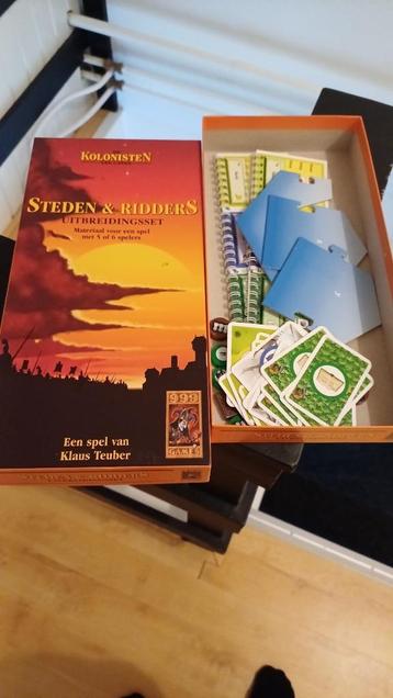 bordspel Kolonisten Catan Steden en Ridders 56 hout 999 beschikbaar voor biedingen