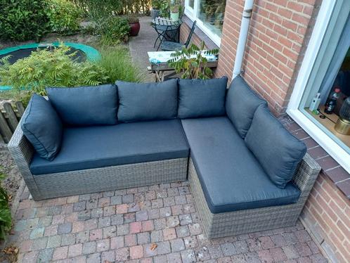 Loungeset malaga te koop aangeboden., Tuin en Terras, Tuinsets en Loungesets, Zo goed als nieuw, Loungeset, Kunststof, 5 zitplaatsen