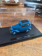 Datsun 17 sedan 1938 blauw schaal 1:43 ebbro, Hobby en Vrije tijd, Modelauto's | 1:43, Overige merken, Auto, ., Ophalen of Verzenden