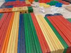 Set vintage SIO houten constructie montage speelgoed, Kinderen en Baby's, Ophalen of Verzenden, Zo goed als nieuw