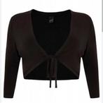Yoek bolero Maat xl 50/52, Kleding | Dames, Grote Maten, Yoek, Verzenden, Zo goed als nieuw, Zwart