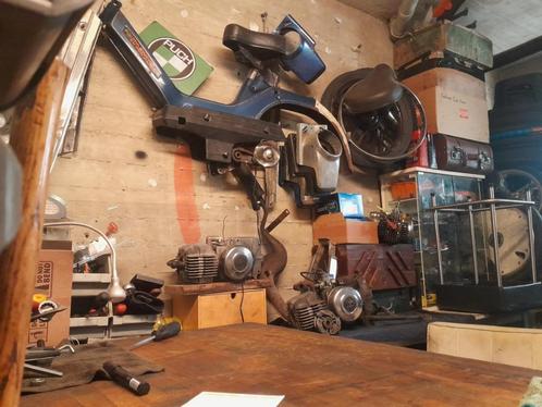 Puch Maxi groot en divers aanbod, Fietsen en Brommers, Brommeronderdelen | Puch, Gebruikt, Blok, Ophalen