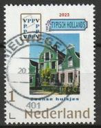 Persoonlijke zegel filatelie VPPV 2023 zaanse huisjes gs (2), Postzegels en Munten, Na 1940, Verzenden, Gestempeld